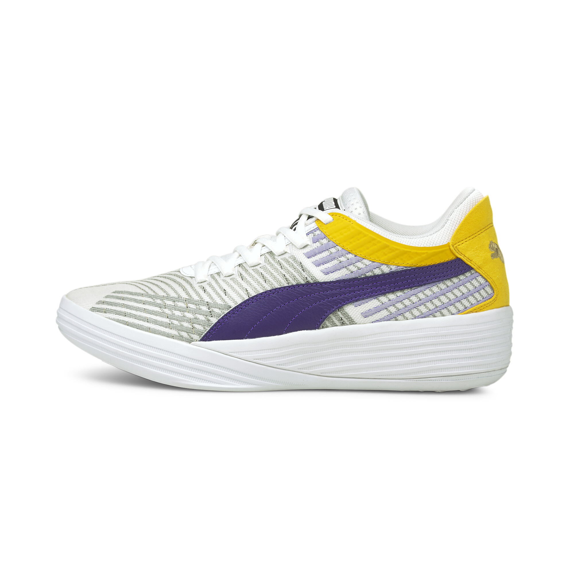 Puma clyde 2025 white basketball