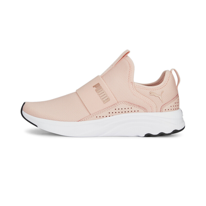 Women s PUMA SOFTRIDE Sophia Slip On Walking Shoes in Pink Gold