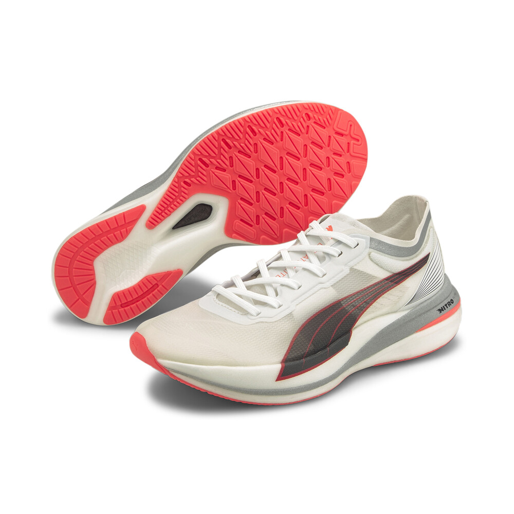 Deviate Nitro Elite Racer Men's Running Shoes White PUMA