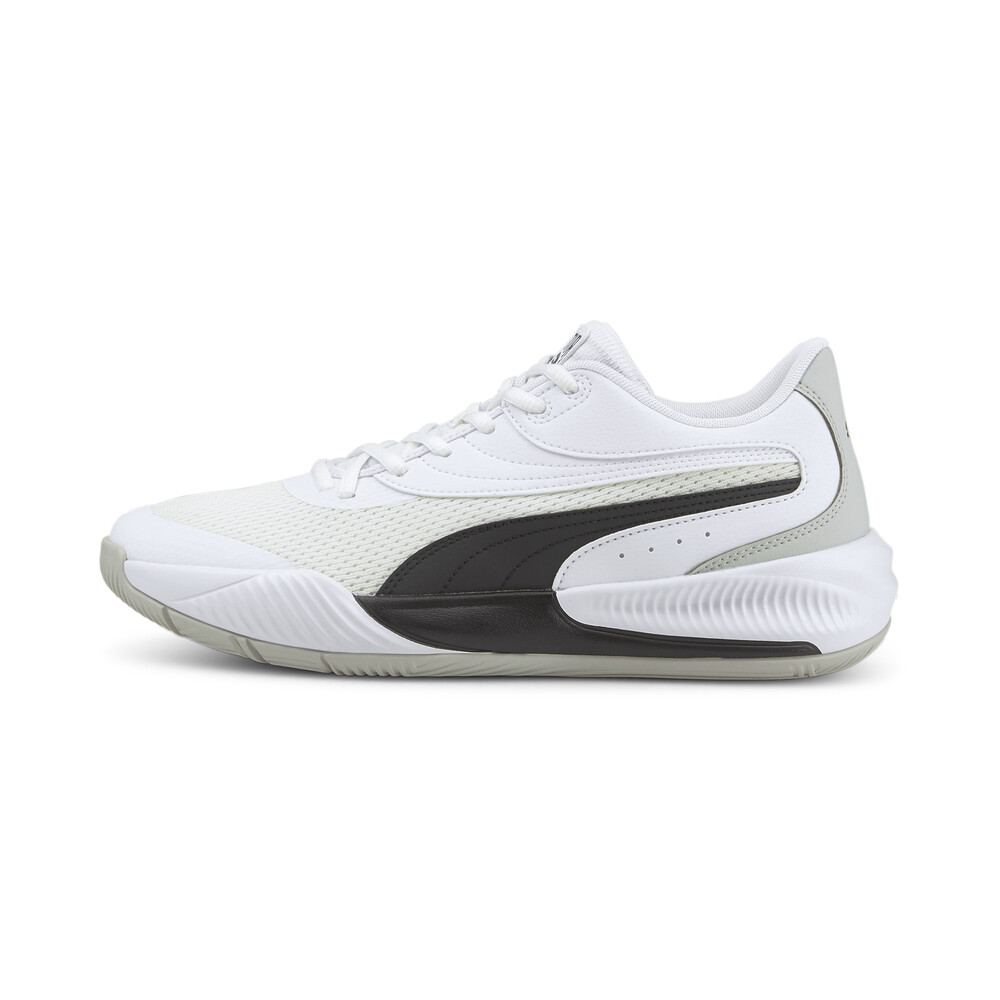Puma basketball shoes white and black sale