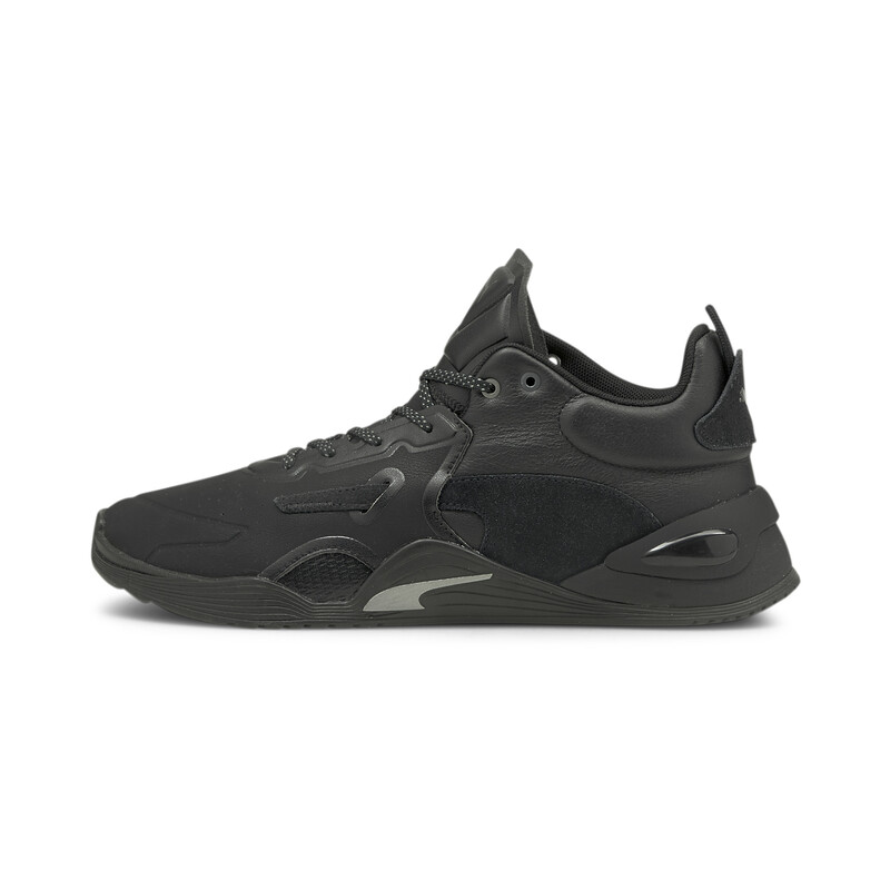 Men's PUMA Fuse Performance Leather Training Shoes, Black