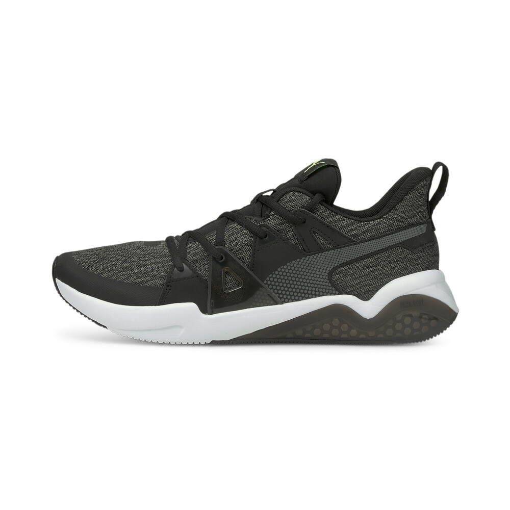 Cell Fraction Knit Men's Running Shoes | Black - PUMA