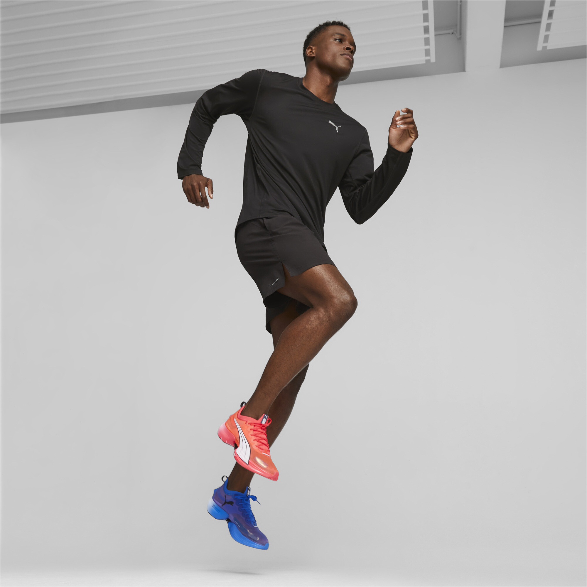 Men's PUMA Fast-R NITRO Elite Running Shoes In Red, Size EU 42
