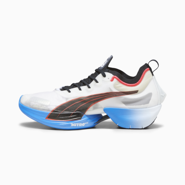 Fast-R NITRO Elite Men's Running Shoes, PUMA White-Ultra Blue, large-ZAF