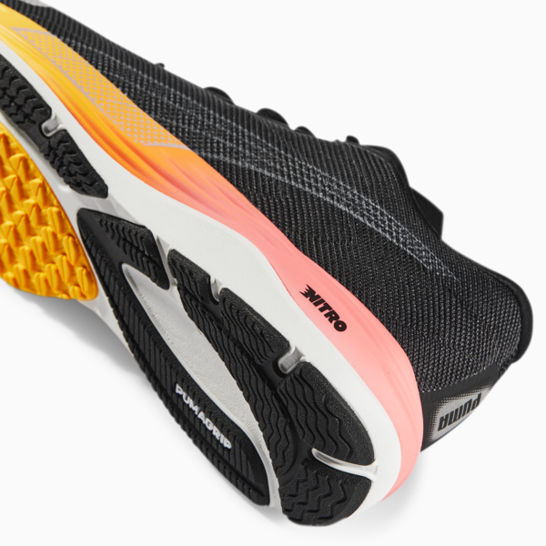 Zapatillas Velocity Nitro 2 de running, Puma Black-Sunset Glow, large-ARG