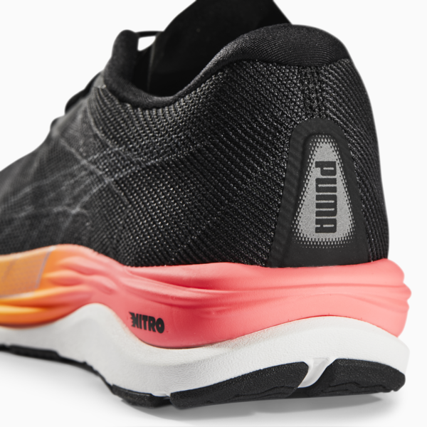 Zapatillas Velocity Nitro 2 de running, Puma Black-Sunset Glow, large-ARG