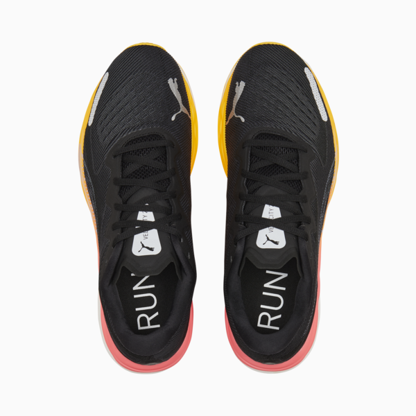 Zapatillas Velocity Nitro 2 de running, Puma Black-Sunset Glow, large-ARG