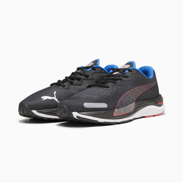 Velocity NITRO™ 2 Men's Running Shoes, Puma Black-Fire Orchid-Ultra Blue, large-ZAF