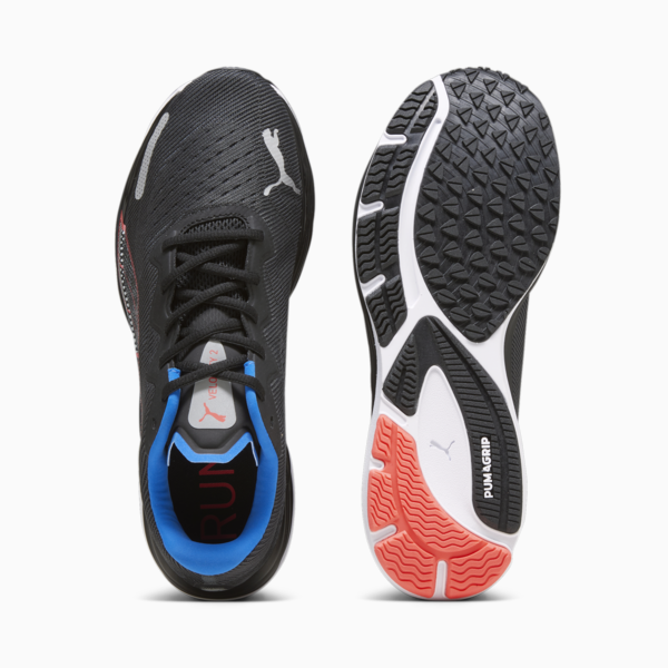 Velocity NITRO™ 2 Men's Running Shoes, Puma Black-Fire Orchid-Ultra Blue, large-ZAF