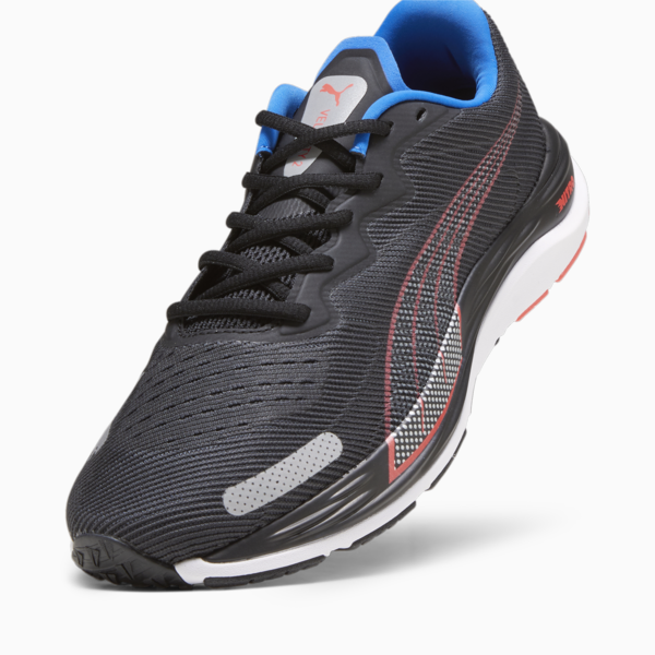 Velocity NITRO™ 2 Men's Running Shoes, Puma Black-Fire Orchid-Ultra Blue, large-ZAF