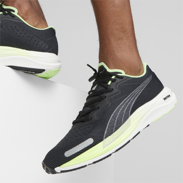 Zapatillas Velocity Nitro 2 de running, Puma Black-Speed Green, large-ARG