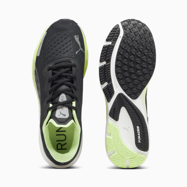 Zapatillas Velocity Nitro 2 de running, Puma Black-Speed Green, large-ARG