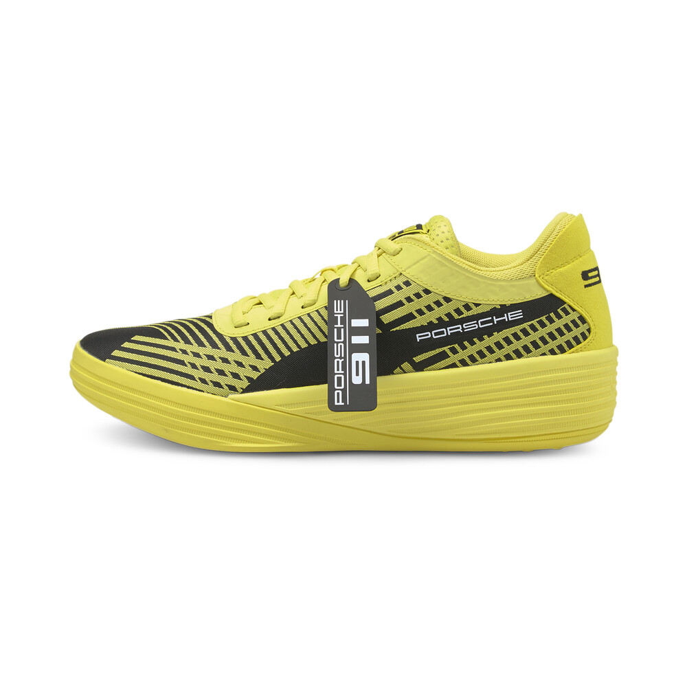 Yellow puma basketball shoes clearance