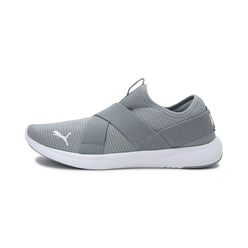

Men's PUMA SOFTRIDE Vital Strap Shoes, White/silver