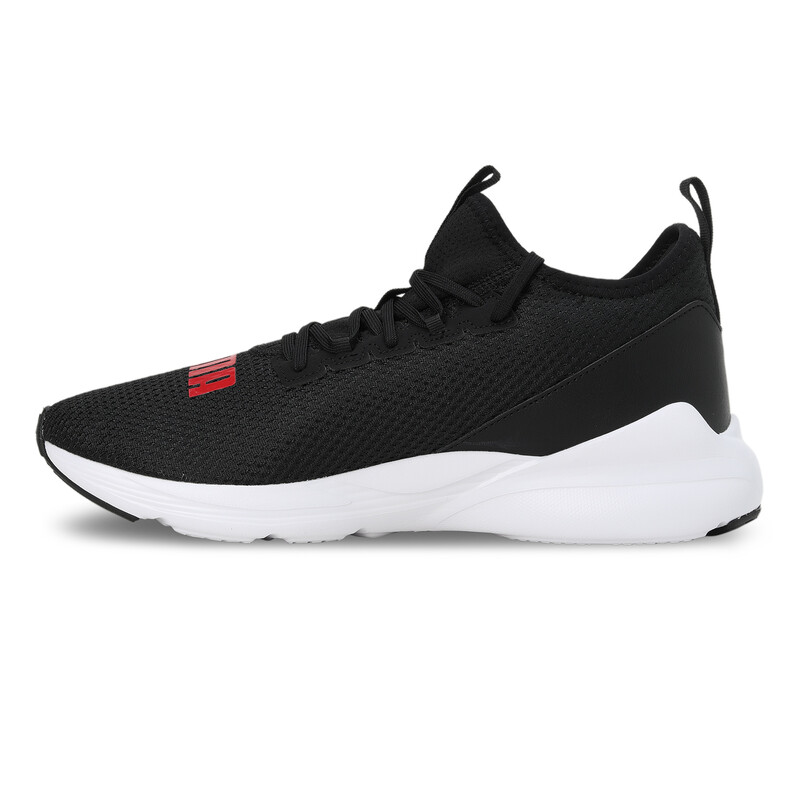 

Men's PUMA Cell Vive Bright Running Shoes, White/black/red