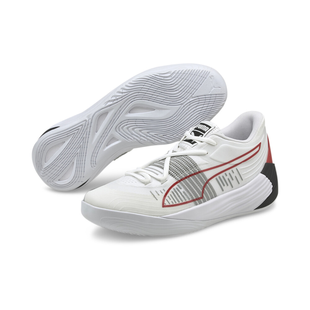 Fusion Nitro Basketball Shoes White PUMA
