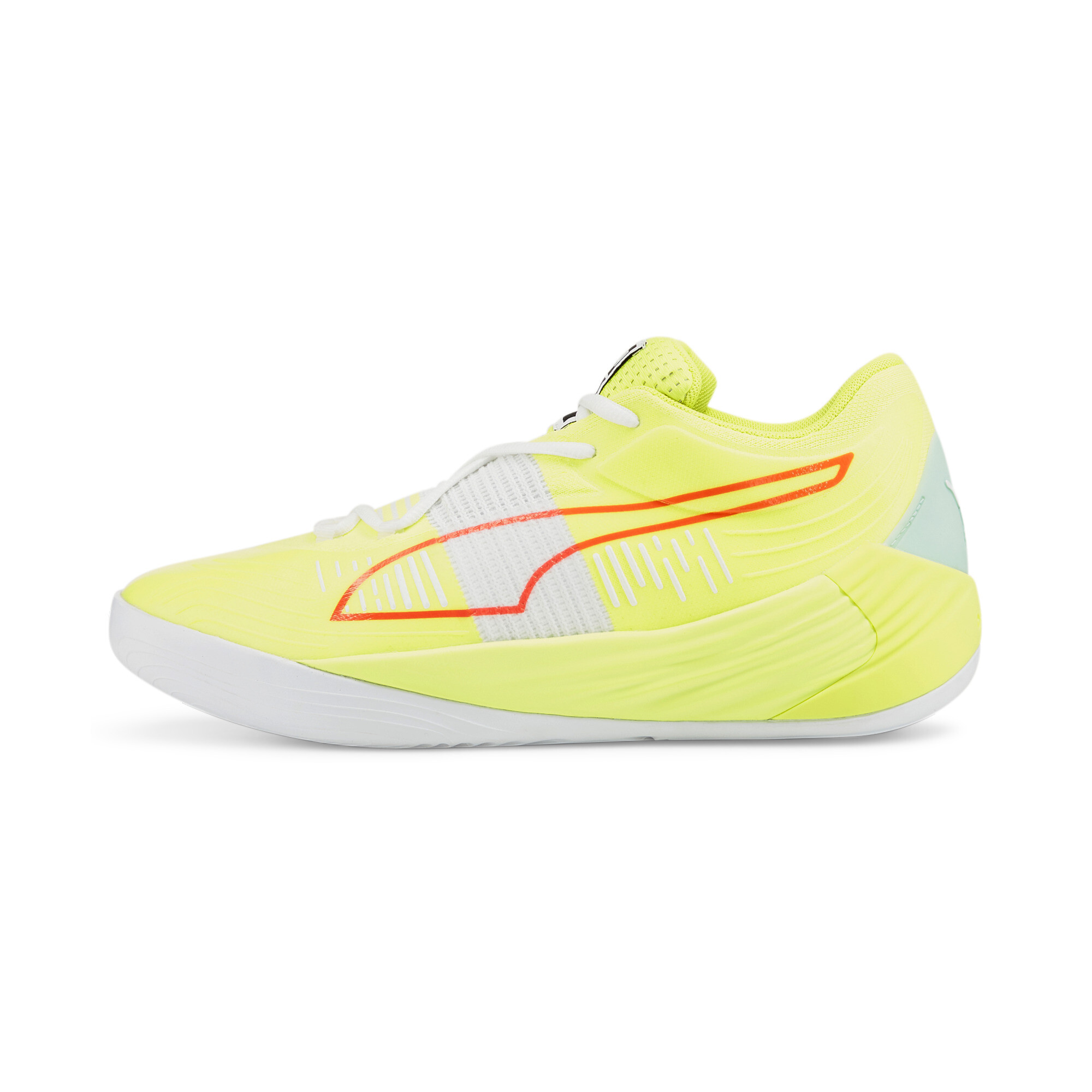 puma white basketball shoes