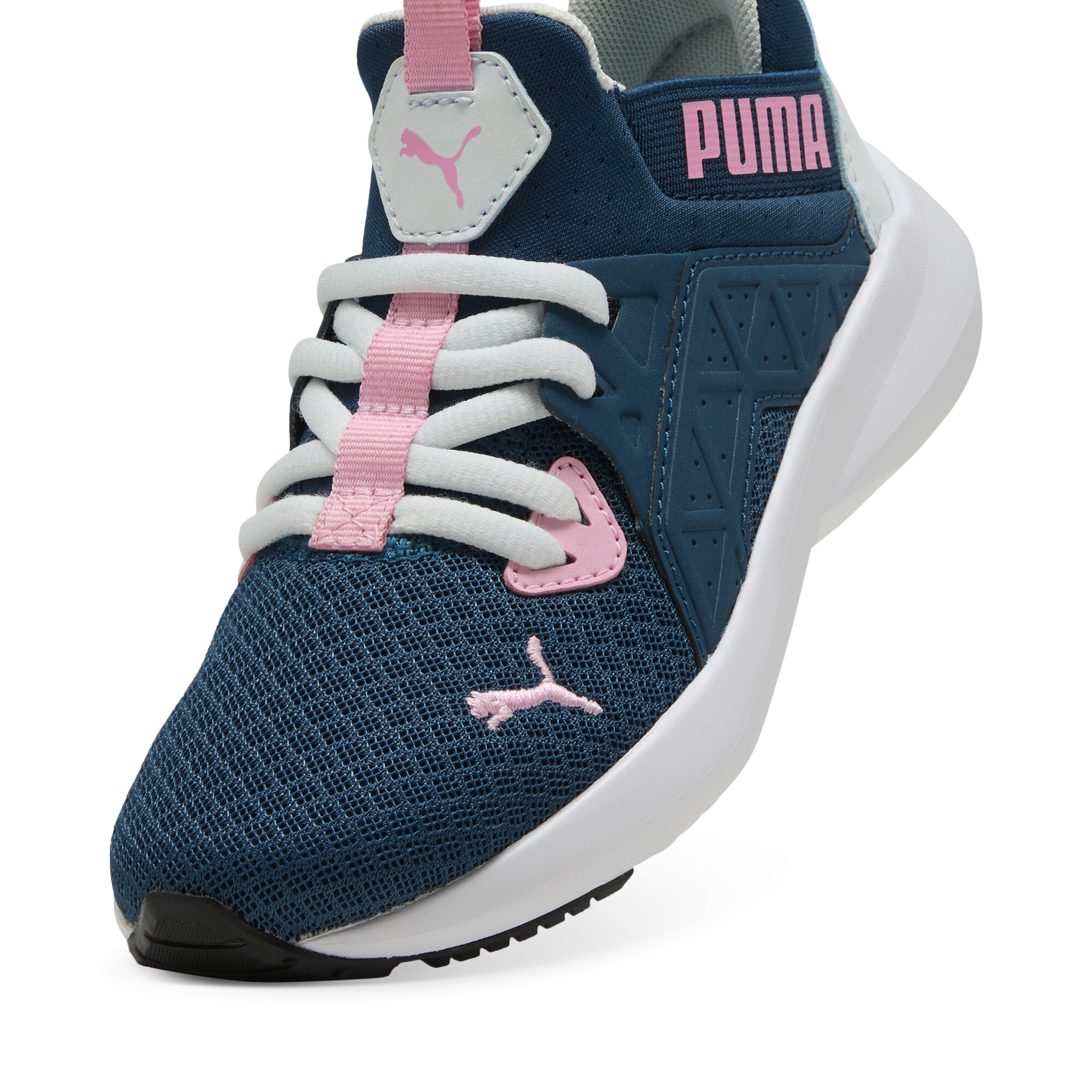 Soft Enzo NXT sneakers kinderen, Blauw/Roze, Maat 34,5 | PUMA