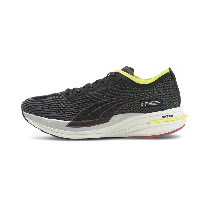 

Women's PUMA Deviate Nitro Winterised Running Shoes, Black