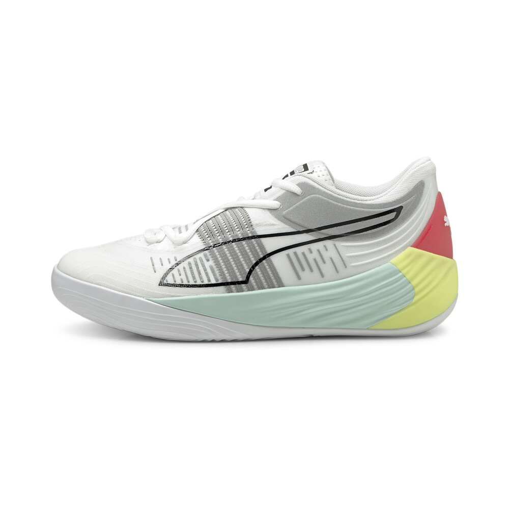 Fusion Nitro Basketball Shoes White PUMA