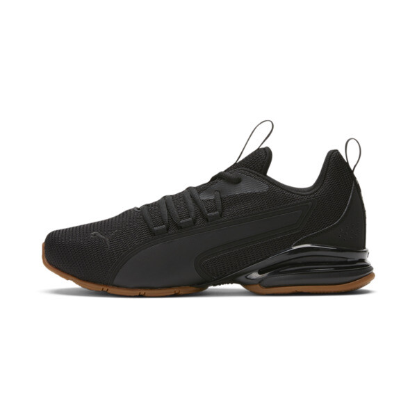 Shop Puma Axelion Nxt Men's Running Shoes In Black-gum