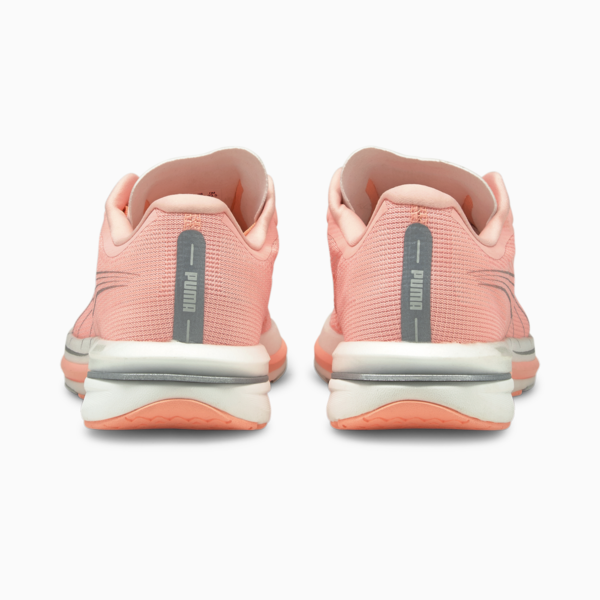 Velocity NITRO Women's Running Shoes, Elektro Peach-Puma Silver, large-ZAF