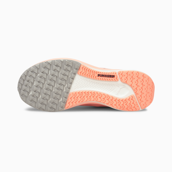 Velocity NITRO Women's Running Shoes, Elektro Peach-Puma Silver, large-ZAF