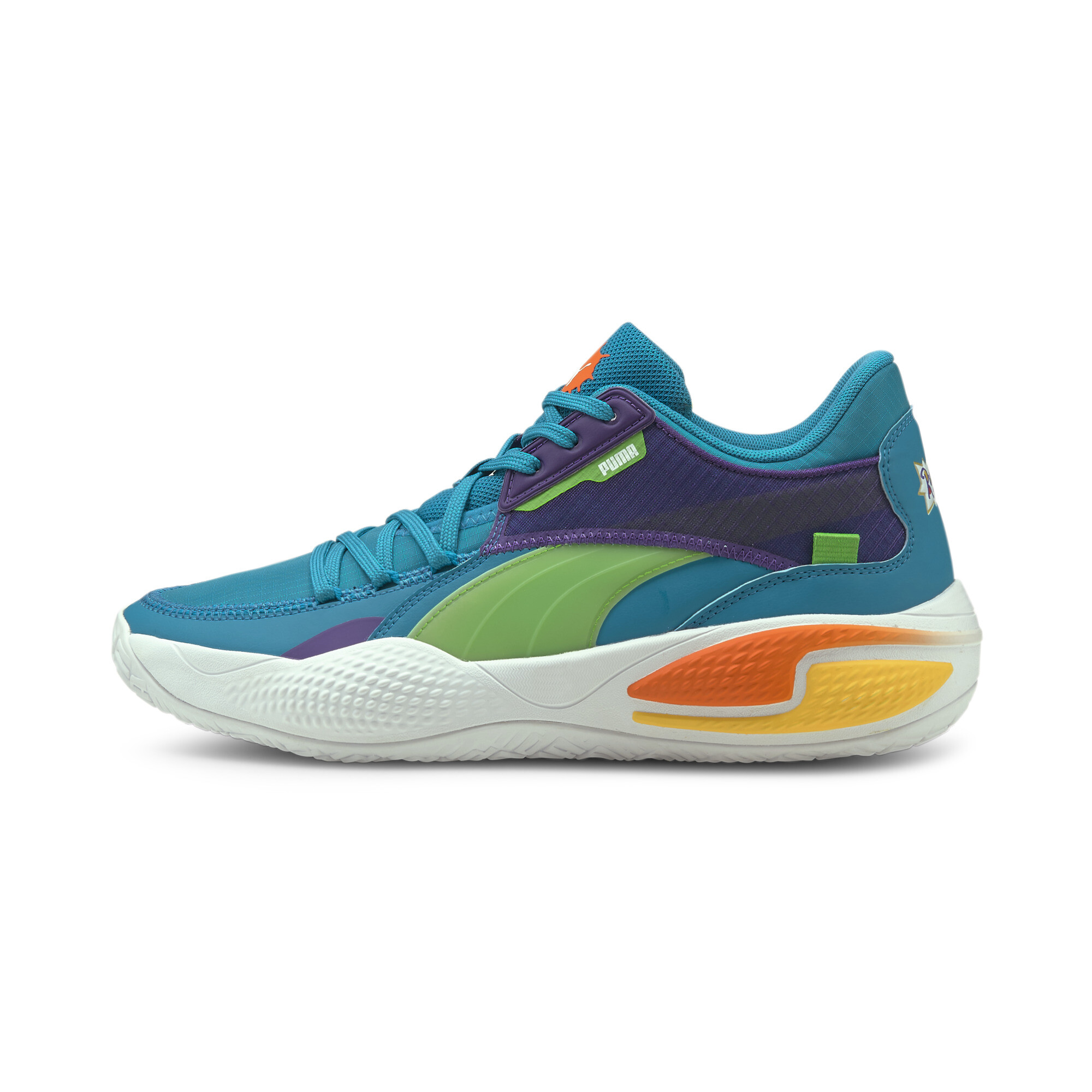 puma court rider orange