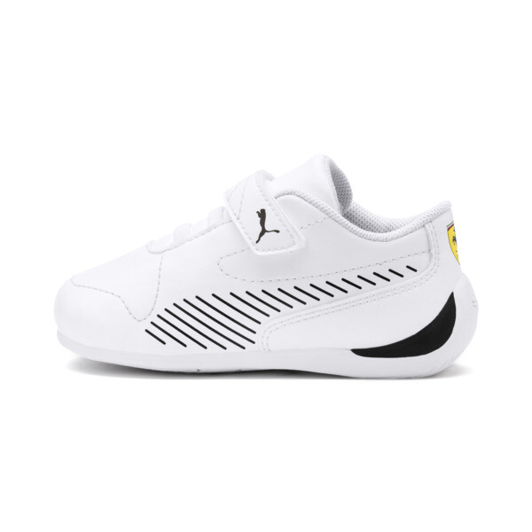 Ferrari Drift Cat 7s Ultra Kids Trainers Puma White Puma Black