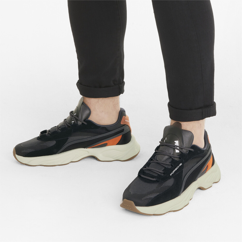 

PUMA - Кроссовки Porsche Legacy RS-Connect Motorsport Shoes – Asphalt-Puma Black-Carrot –, Серый
