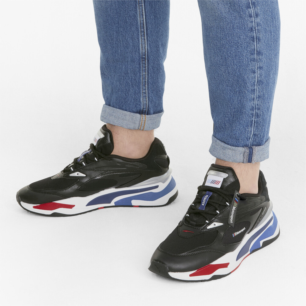 

PUMA - Кроссовки BMW M Motorsport RS-Fast Motorsport Shoes – P Black-Marina-High Risk Red –, Черный
