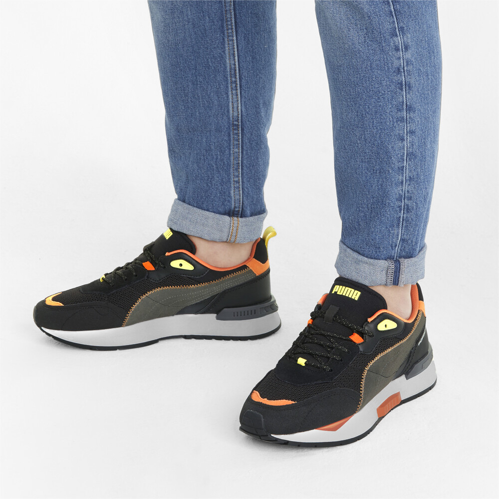 

PUMA - Кроссовки Porsche Legacy Mirage Motorsport Shoes – Puma Black-Puma White-Carrot –, Черный