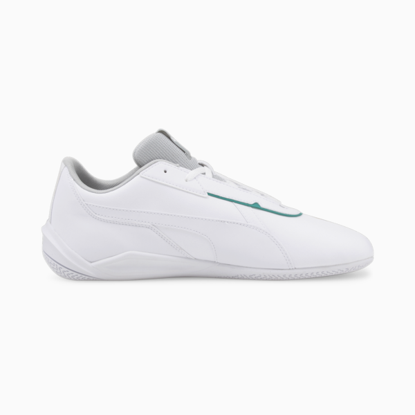Mercedes F1 R-Cat Machina Motorsport Shoes, Puma White-Mercedes Team Silver-Spectra Green, large-ZAF