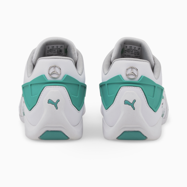 Mercedes F1 Drift Cat Delta Motorsport Shoes, Puma White-Spectra Green, large-ZAF