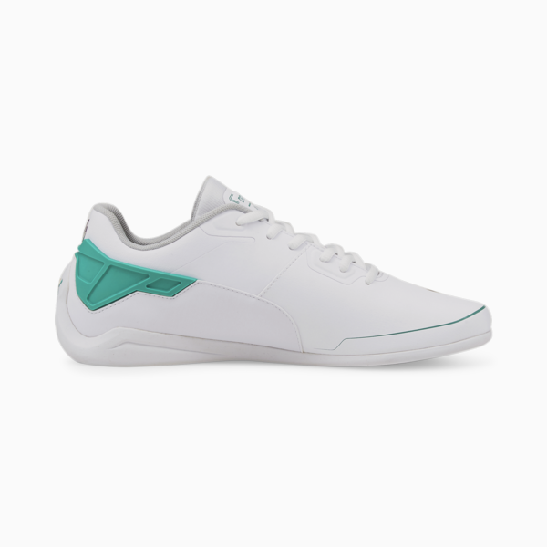 Mercedes F1 Drift Cat Delta Motorsport Shoes, Puma White-Spectra Green, large-ZAF