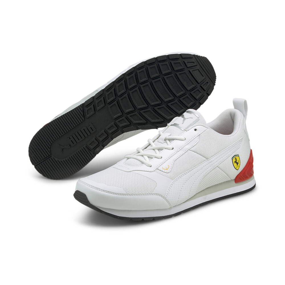 puma white motorsport shoes