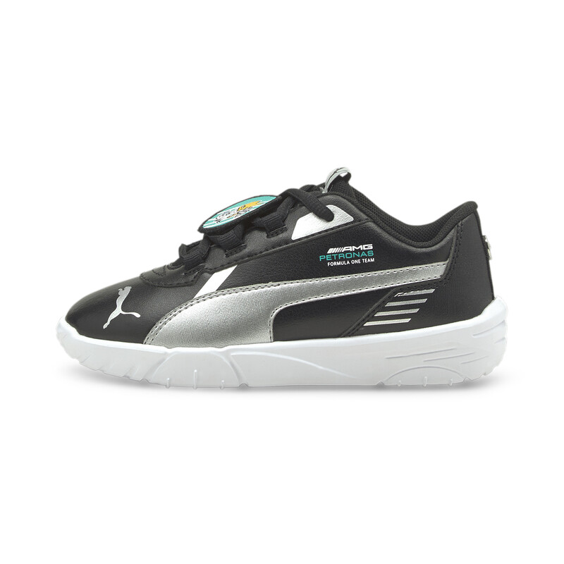 

PUMA Mercedes AMG Petronas F1 R-Cat Machina Kids' Sneakers, White/black