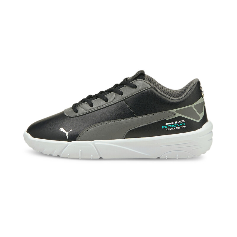 

PUMA Mercedes AMG Petronas F1 Drift Cat Delta V Kid's Sneakers, Black/silver
