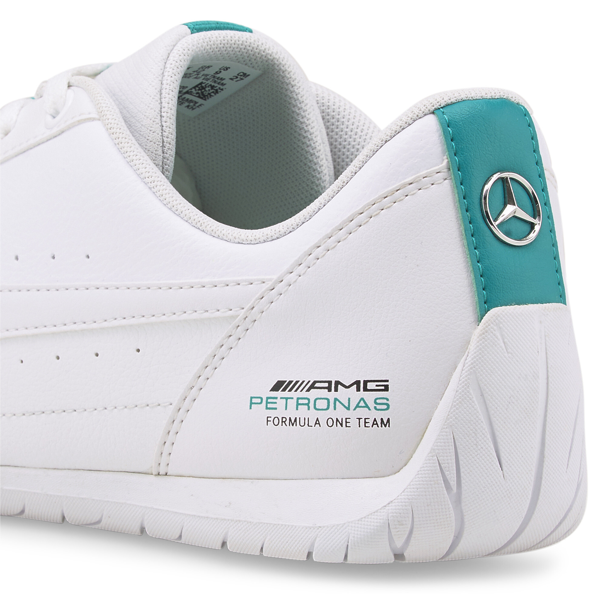 Puma Mercedes F1 Neo Cat Motorsport Shoes, White, Size 40.5, Shoes