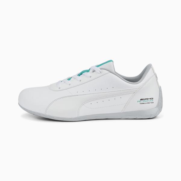 Mercedes F1 Neo Cat Motorsport Shoes, Puma White-Spectra Green, large-ZAF