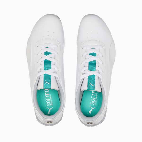 Mercedes F1 Neo Cat Motorsport Shoes, Puma White-Spectra Green, large-ZAF
