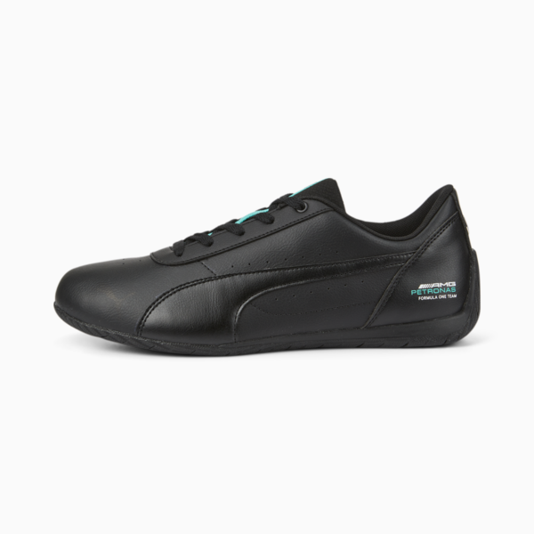 Mercedes F1 Neo Cat Motorsport Shoes, Puma Black-Spectra Green, large-ZAF