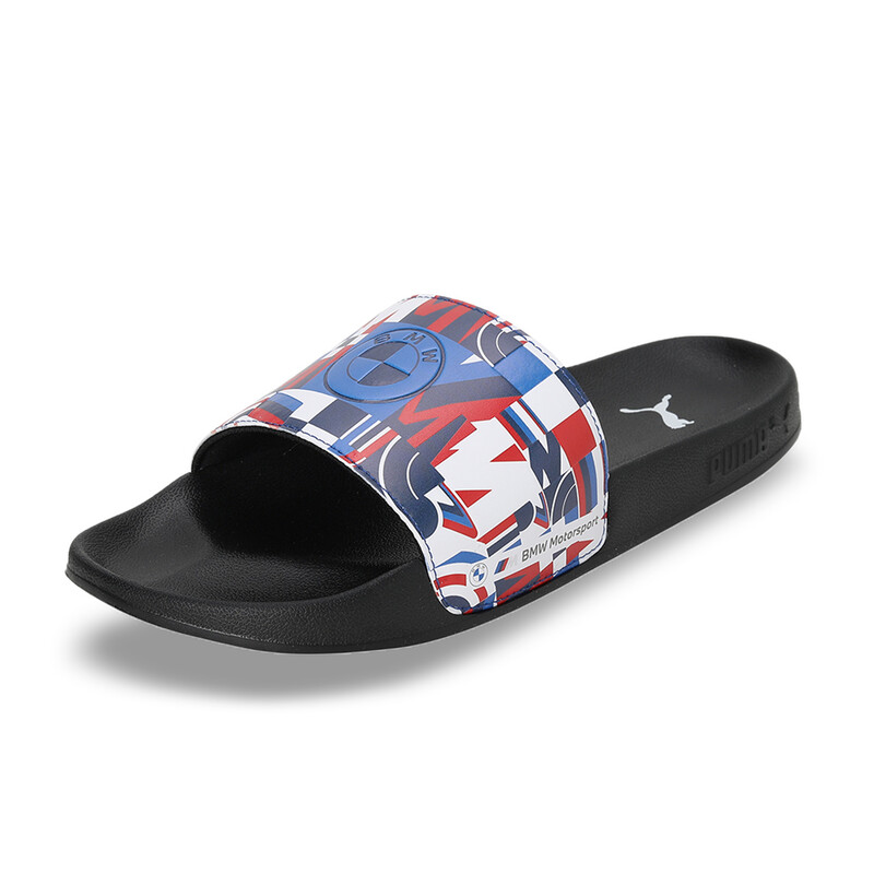 

PUMA BMW MMS Leadcat 2.0 Unisex Slides, White/black/blue