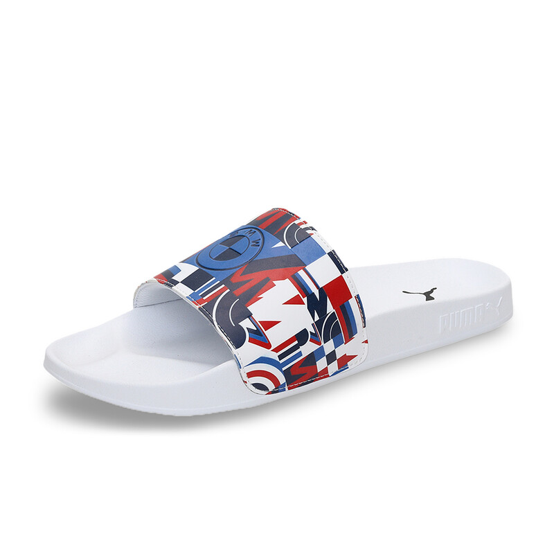

PUMA BMW MMS Leadcat 2.0 Unisex Slides, White/black/blue