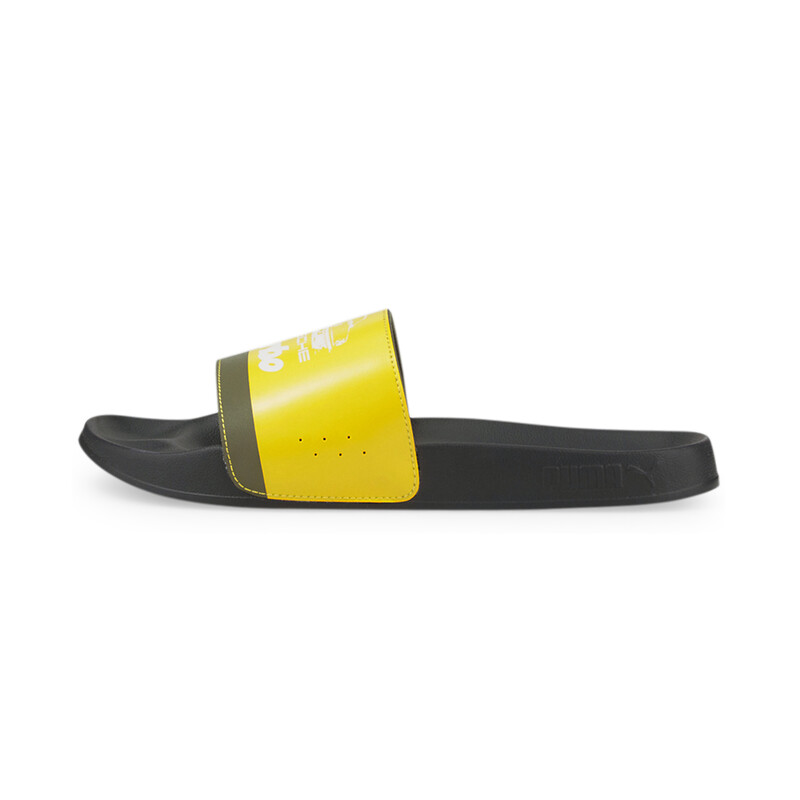

Men's PUMA Porsche Legacy Leadcat 2.0 Unisex Slides, Black/gray/green