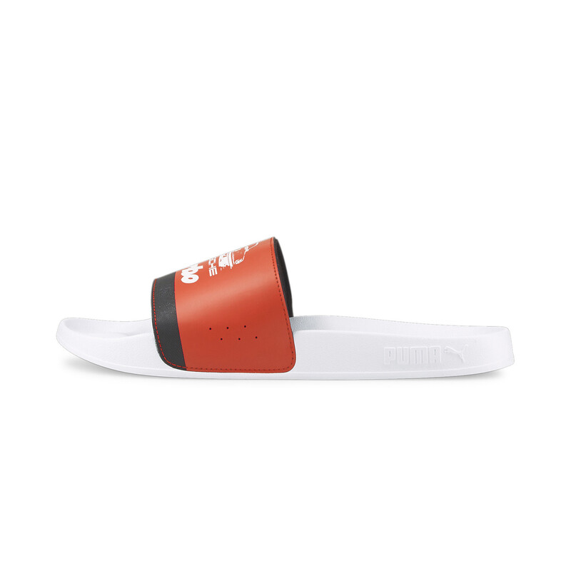 

Men's PUMA Porsche Legacy Leadcat 2.0 Unisex Slides, White/black