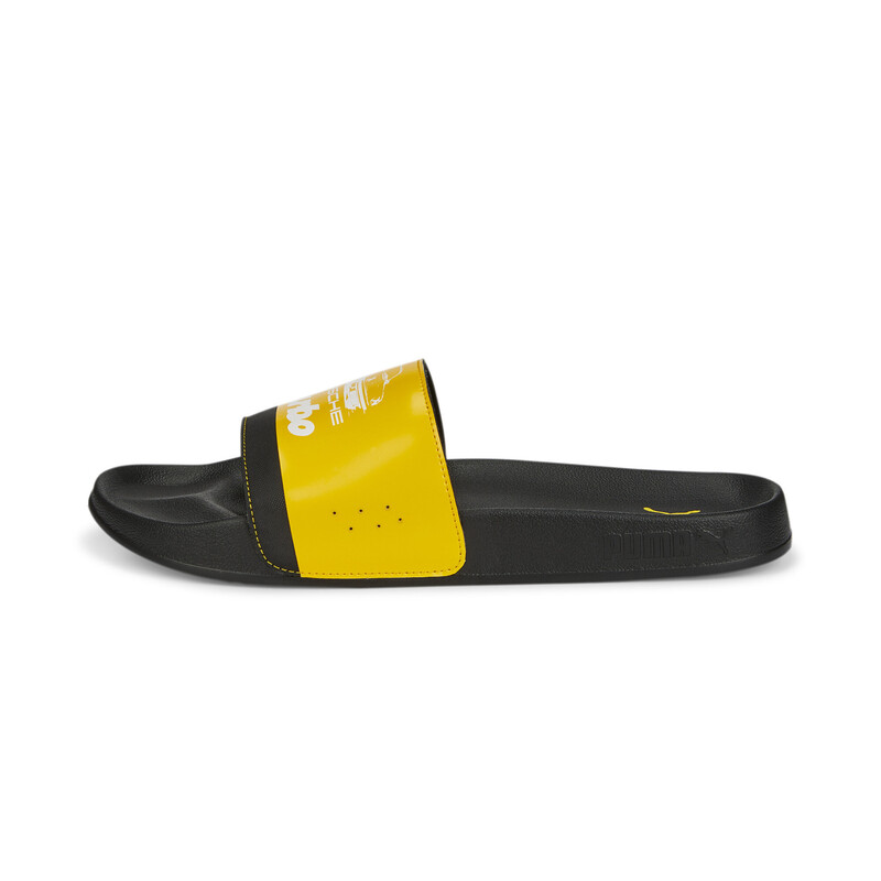

Men's PUMA Porsche Legacy Leadcat 2.0 Unisex Slides, White/black