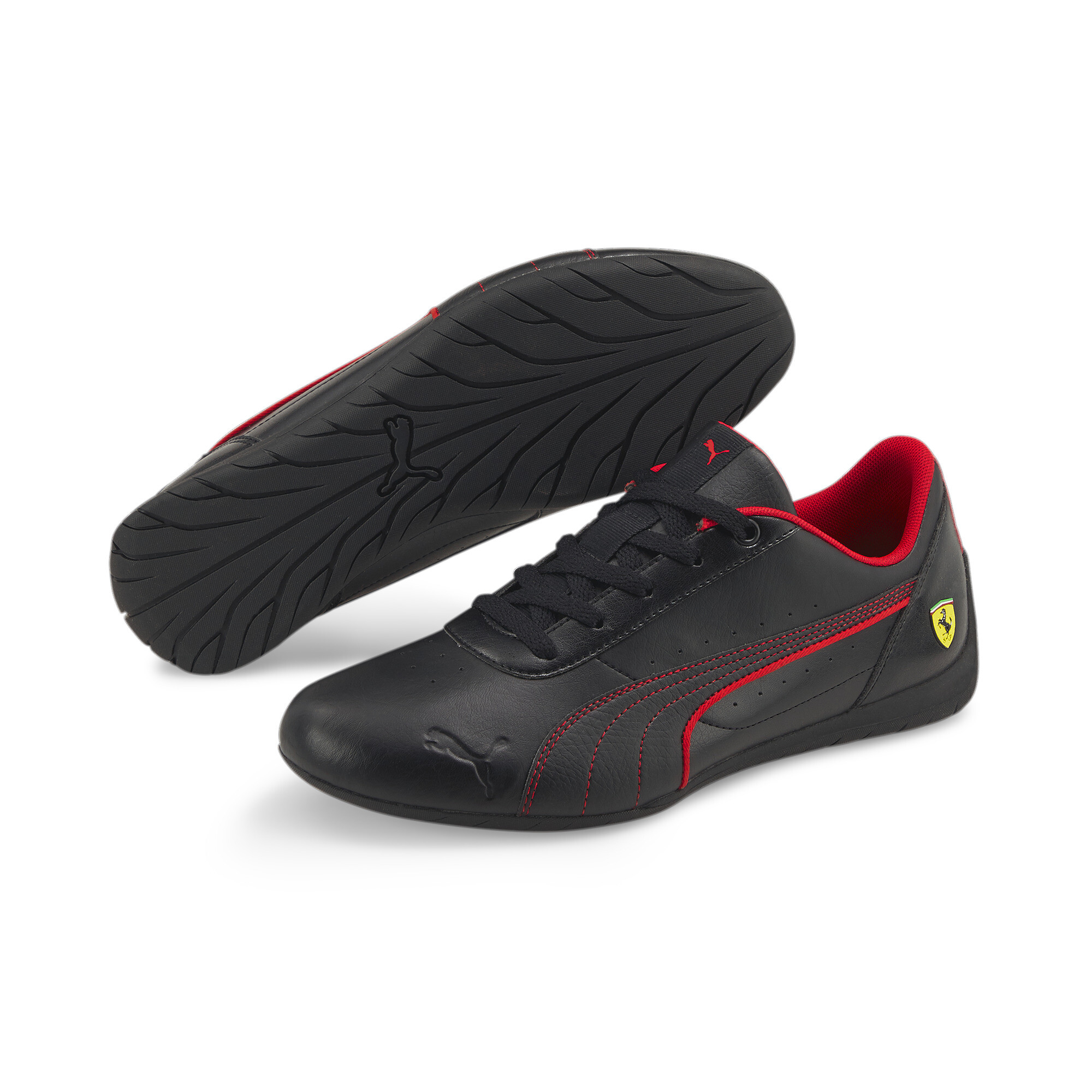 Puma Scuderia Ferrari Neo Cat Motorsport Shoes, Black, Size 47, Shoes