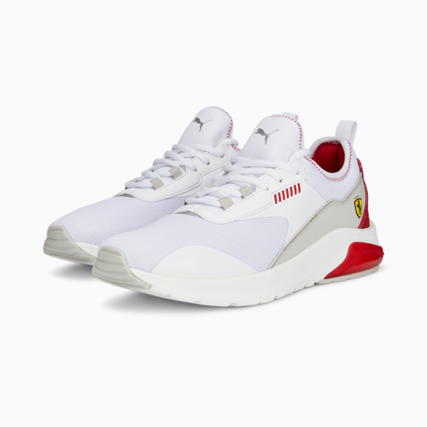 Zapatillas Ferrari Electron E, PUMA White-Cool Light Gray-PUMA White, large-ARG