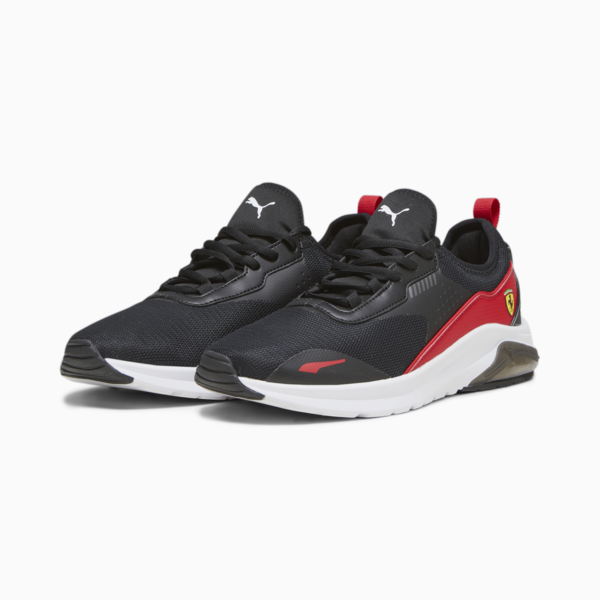 Zapatillas Ferrari Electron E, PUMA Black-Rosso Corsa-PUMA White, large-ARG